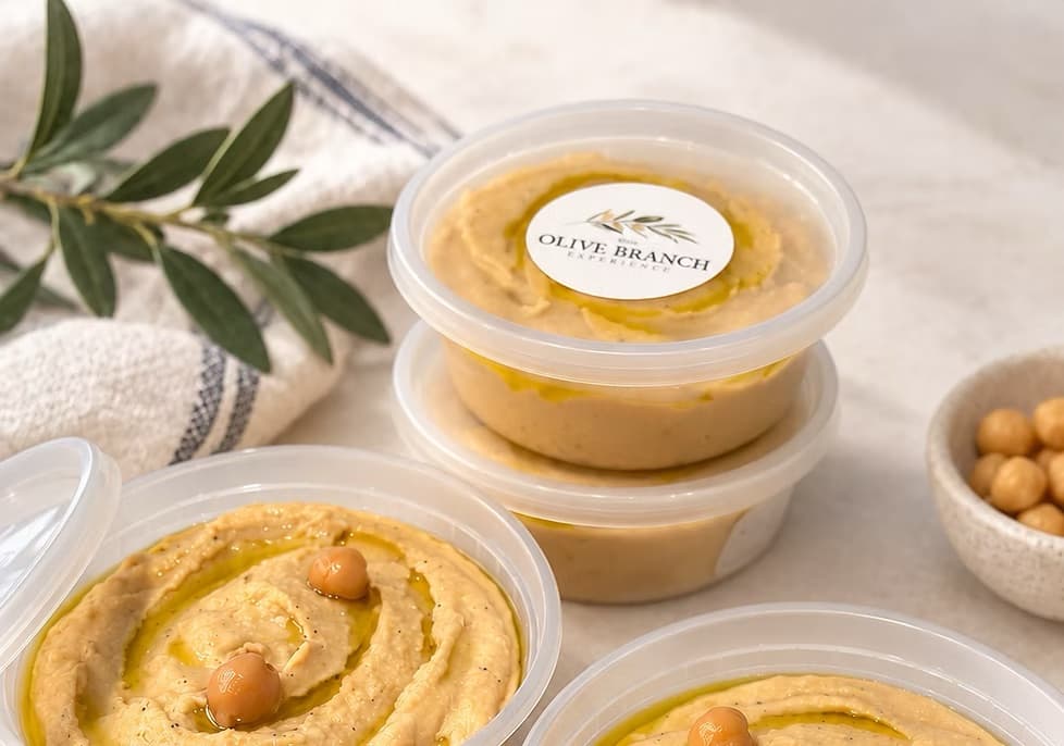Lemon Garlic Hummus (8 oz)