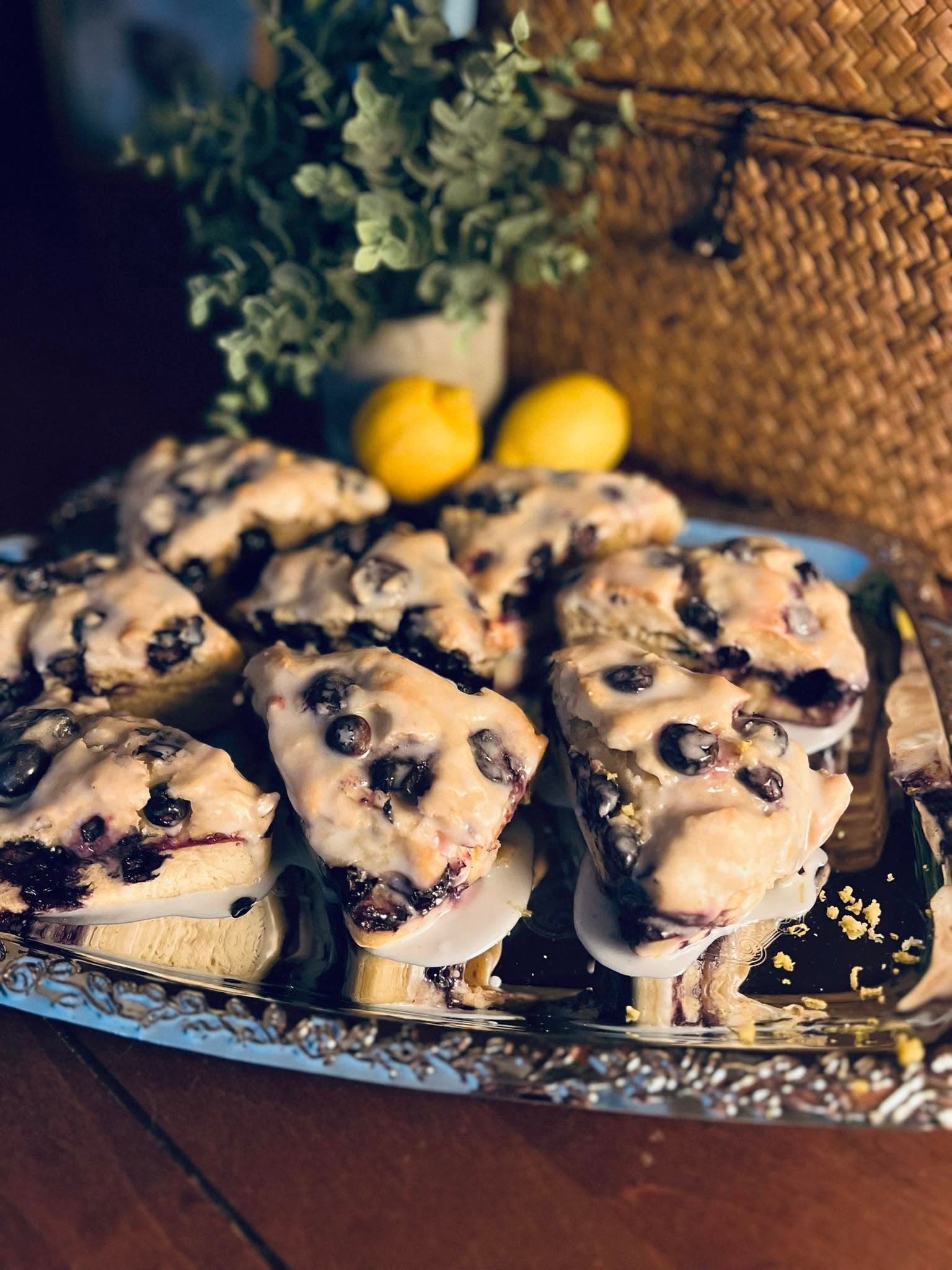 Lemon Blueberry Scones (6)