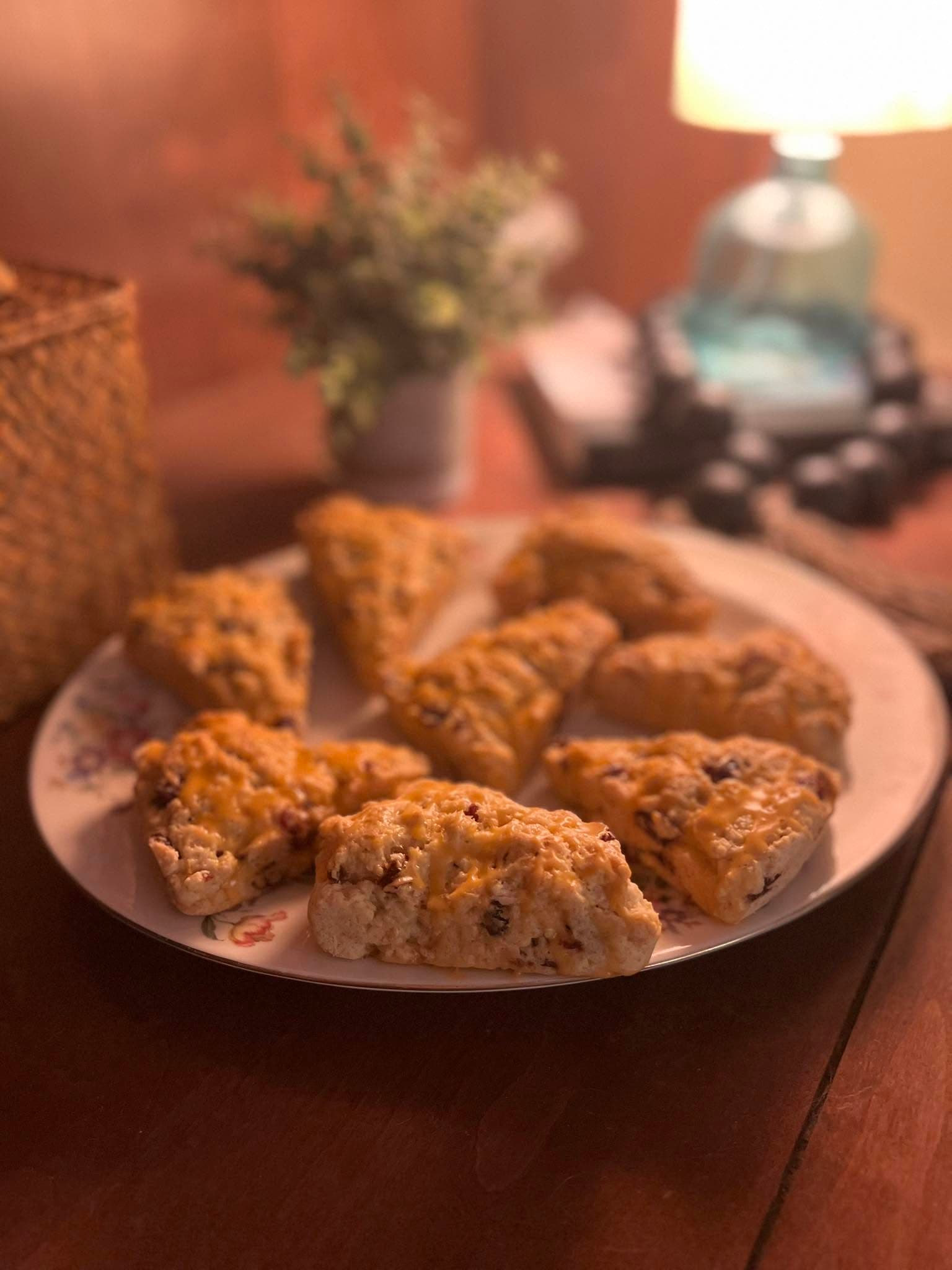 Orange Cranberry Scones (6)