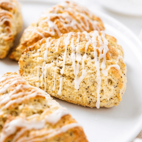 Lemon Poppy Seed Scones