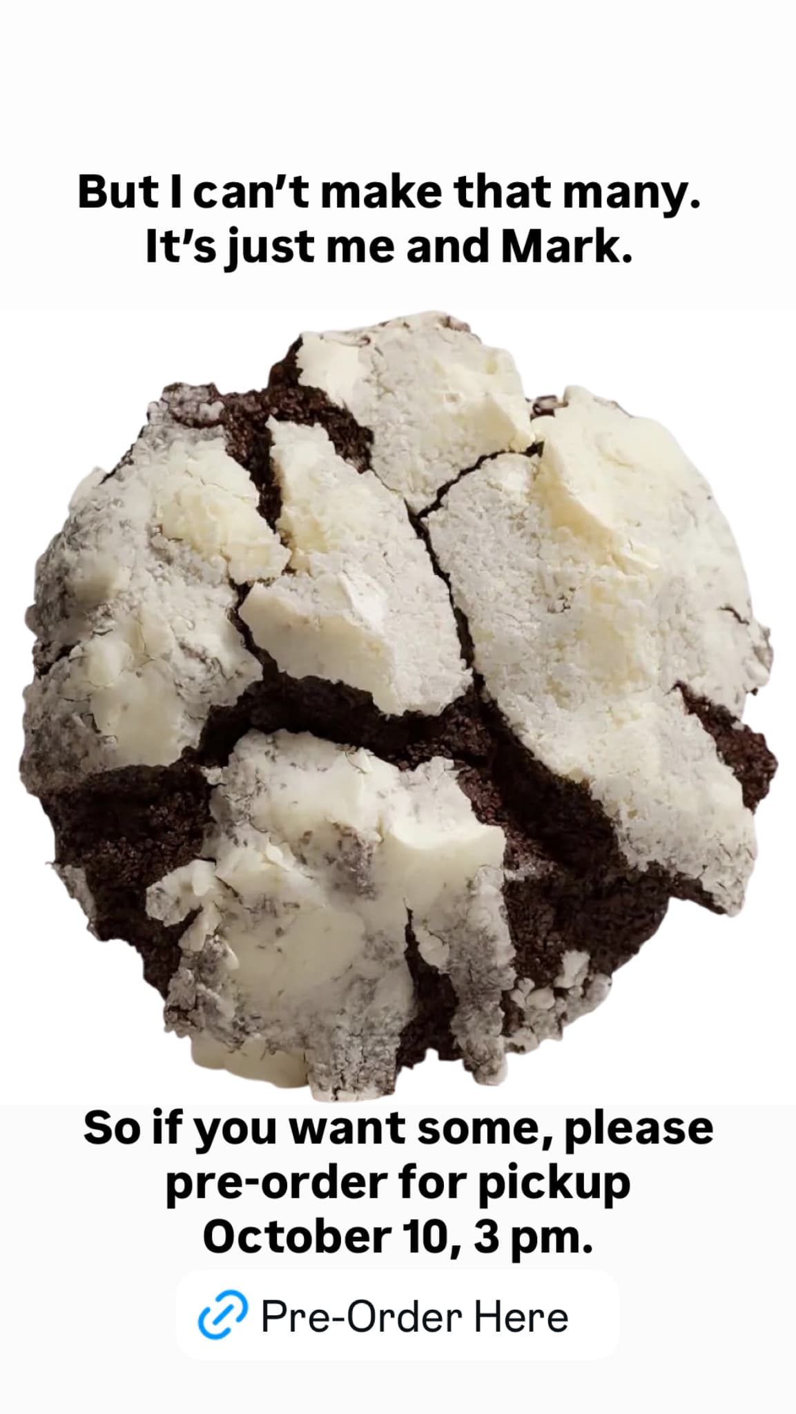 Featured baked good from The Hidden Hearth at April Grace Studio