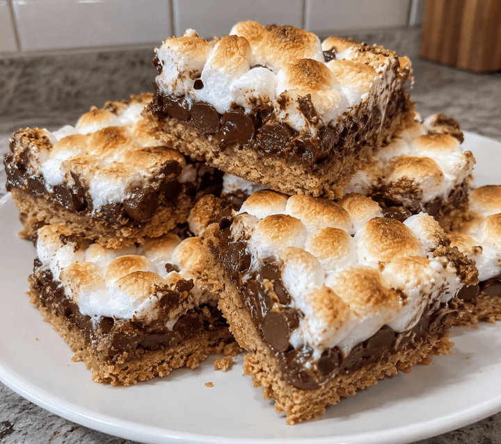S'more or Less Over It - S'Mores Bars*